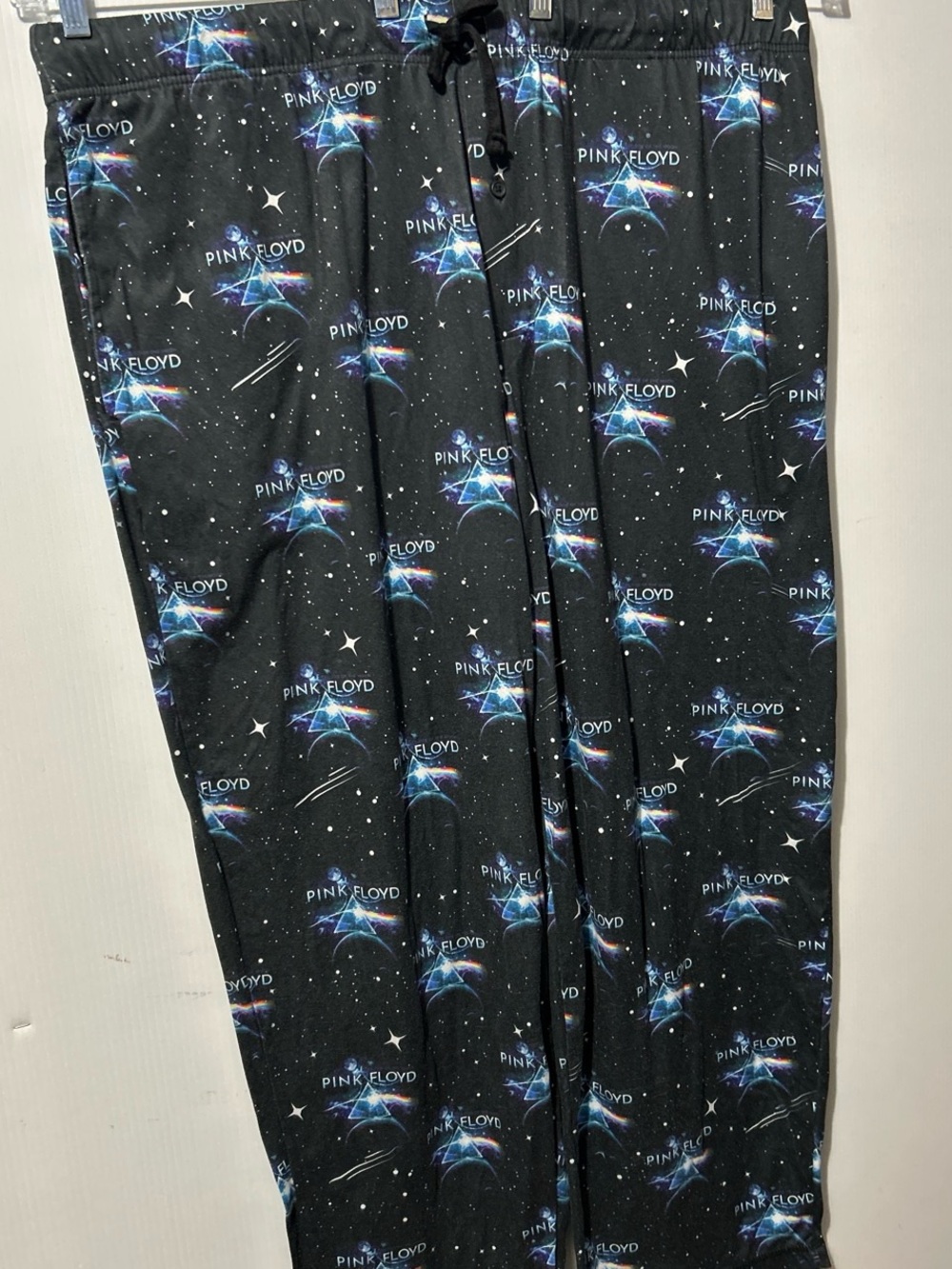 Pink Floyd Black Galaxy Print Kids Joggers